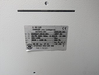 nabíječ trakčních baterií 48V 125A - 2