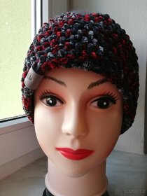 Čepice z žinylkové příze - 2