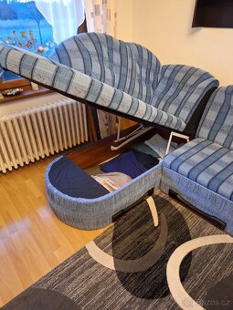 Rohová sedačka + křeslo - 2