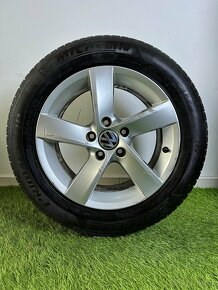 Alu kola 5x112 r16 s letním pneu (45) - 2