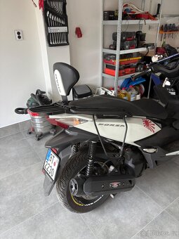Kufry a opěradlo Honda Forza - 2