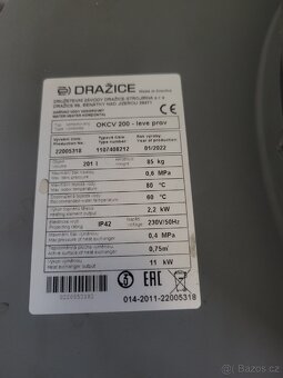 Bojler drazice okcv200 - 2