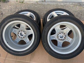 Alu kola 5x100. R15.Letni 195/55/15.Škoda,Vw,Audi,Seat - 2