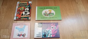 Retro dětské knížky komplet 4ks - 2