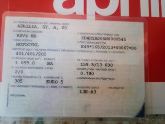 Aprilia RSV4 1100RR 2023 160kw - 2