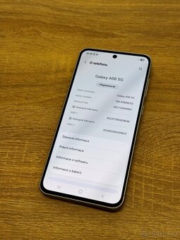 Samsung A56 5G 8/128GB - záruka 12 měsíců. - 2