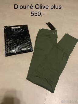 Lelosi dlouhé legíny Olive - small, medium, plus - 2
