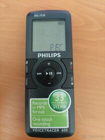 Diktafon Philips Voice Tracer LFH600 - 2