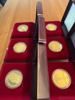 Sada 6 zlatých mincí Mimořádné ražby | 2012 - 2021 | Proof - 2