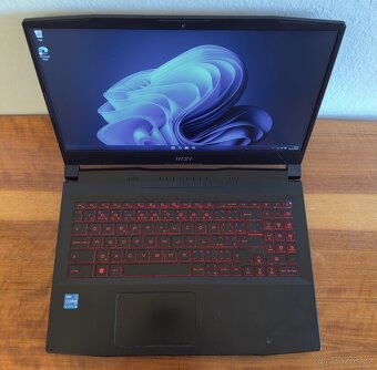 MSI KATANA G66 - i5, 16GB RAM, RTX 3060 6GB, ZÁRUKA - 2