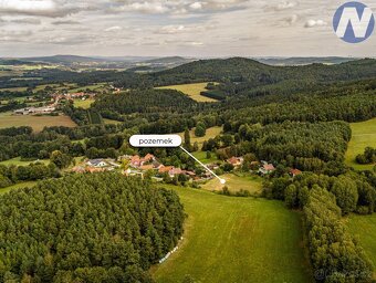 Prodej stavebního pozemku, 1.670 m2, Bělečská Lhota - 2