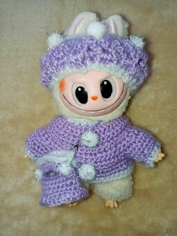 Fialková souprava pro Labubu - 2