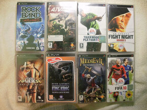 Hry na Playstation Portable - PSP - Použité - Ceny v textu - 2