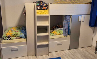 Patrová postel s úložným prostorem - 2