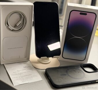 Prodám iPhone 14 Pro Max 256 Deep Purple e-SIM - 2