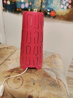 IKEA dětská stolní lampa růžová - 2