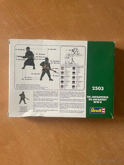 Revell vojáci US Infanterie WW II 1:72 - 2