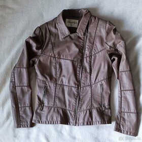 Dámská kožená bundička - 2