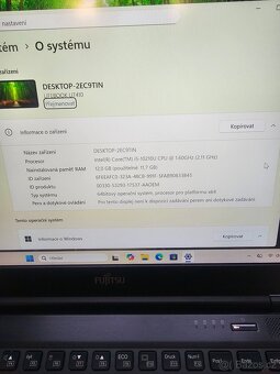 Notebook Fujitsu Lifebook U7410 - 2