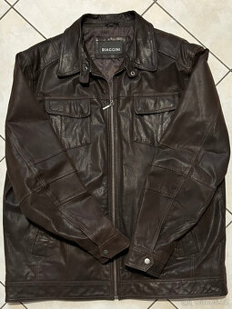 Bunda kožená z vepřovice -pánská - 2