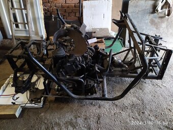 Hisun UTV 500 rám - 2