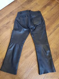 Motorkářské kožené kalhoty - 2