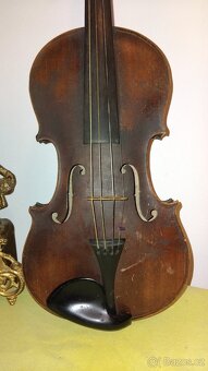 Starožitné housle celé 4/4 Tři kusy. - 2