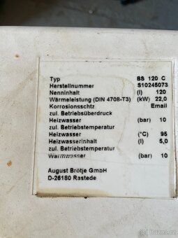 Zásobník BS120C 120l - 2