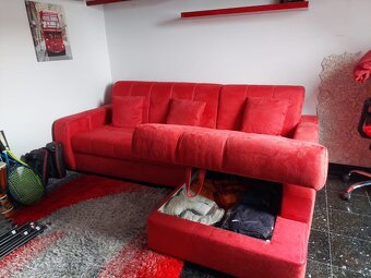 Rozkládací gauč s úložným prostorem - 2