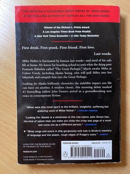 Looking For Alaska Kniha Super Stav - 2