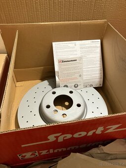 Přední kotouče Zimmermann 348mm - 2