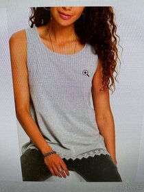 Bavlněná tílka s krajkou - 2