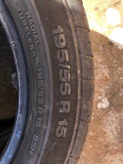 Letní pneu 195/55/15 - 2