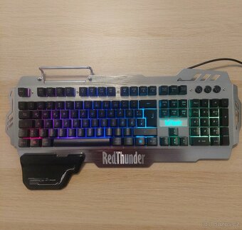 Herní podsvícená klávesnice RedThunder (nepoužité) - 2