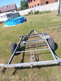 Prodám přívěs bez tp 1000kg bržděný - 2