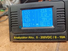 Analyzátor ( tester ) akumulátorů - 2