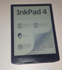 Čtečka PocketBook InkPad 4 - rozbalená, v záruce - 2