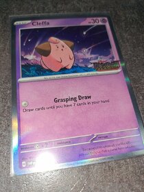 Pokemon TCG Cleffa Black Promo SVP 037 - 2