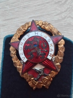 ORIGINÁL Vzorný hláskař - odznak, nárameník - 2