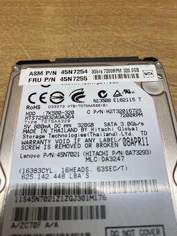 HDD Hitachi 320GB do NTB - 2