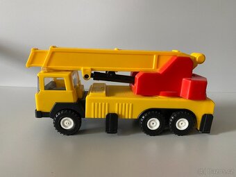 hračky staré hračky autíčka jeřáb mercedes ites - 2