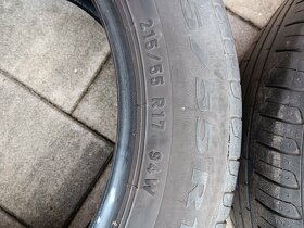 Letní pneumatiky 215/55 R17 - 2
