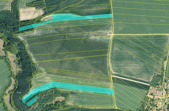 Prodej ucelených bloků polí - 1,8 ha - kú Milíčov - 2
