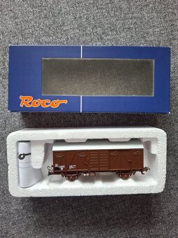 Roco 66393 nákladní vůz Gs,ÖBB krátký, krytý HO - 2