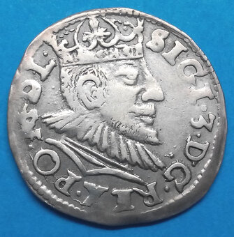Stříbrná mince r. 1591 Zikmund III. Vasa - 2