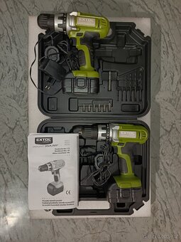 Šroubovák vrtací aku EXTOL CRAFT 2+2, 1300mAh - 2