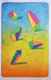 Aleš Lamr-Hmotičky, litografie, 1994 - 2