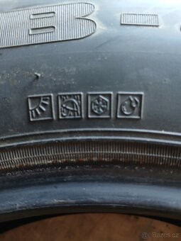 165/ 80 R 14 celoroční pneumatiky na veterána - 2
