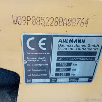 Kolový nakladač AHLMANN AX85, 2008, 45kw - 2