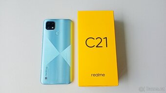 KRÁSNÝ DOTYKÁČ REALME C21 - MODRÝ TOP STAV MÁLO POUŽÍVANÝ - 2